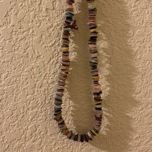 Stacked stone choker